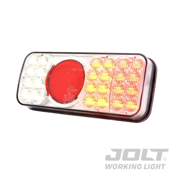 Jolt LED Tail Light with colour lens and reverse light