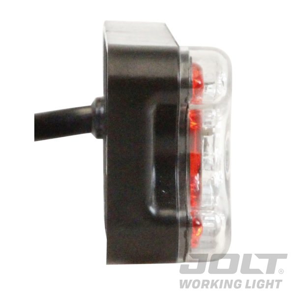 Jolt LED tail light with reflector